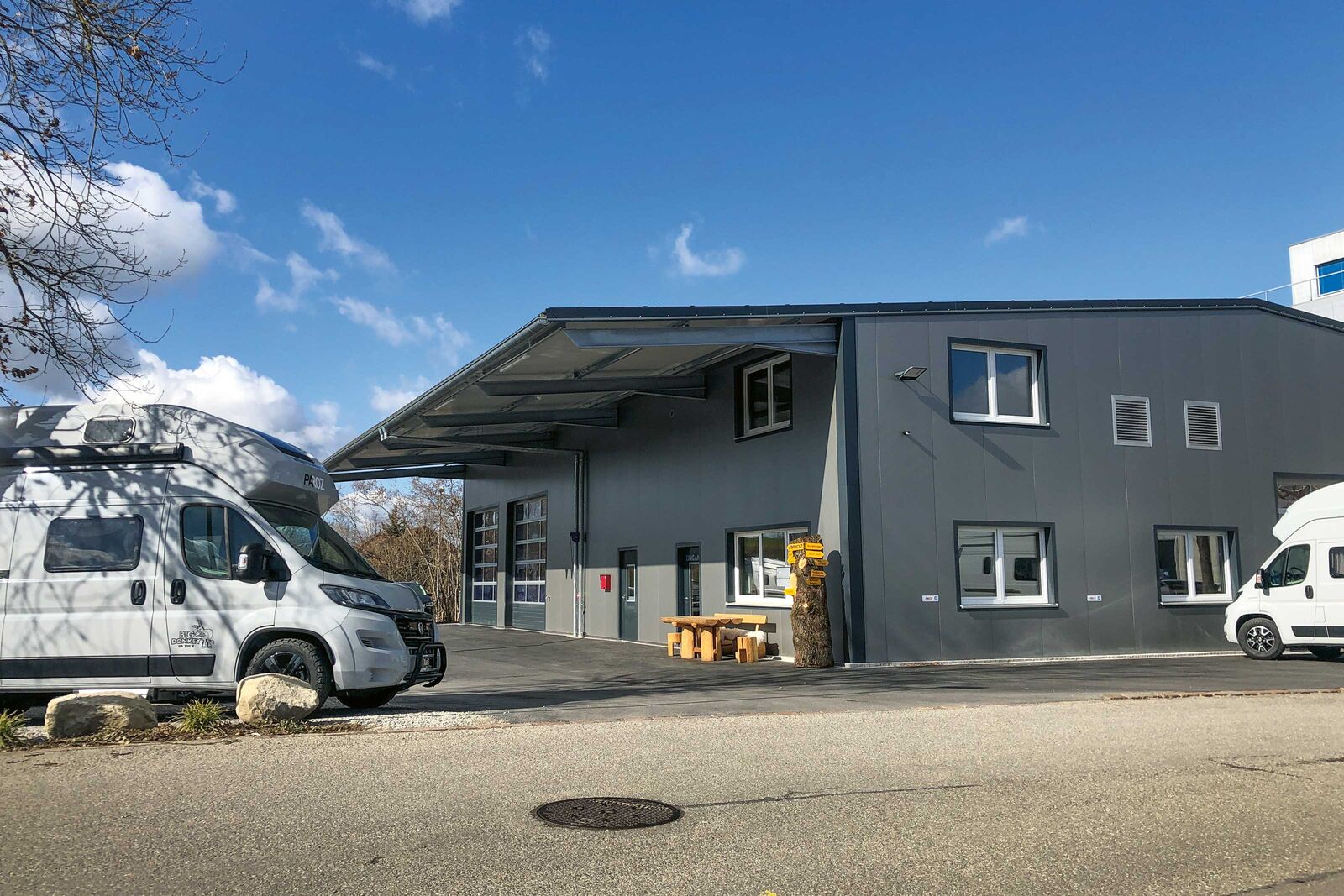 Der neue, moderne Standort von Paroz in Frauenfeld.