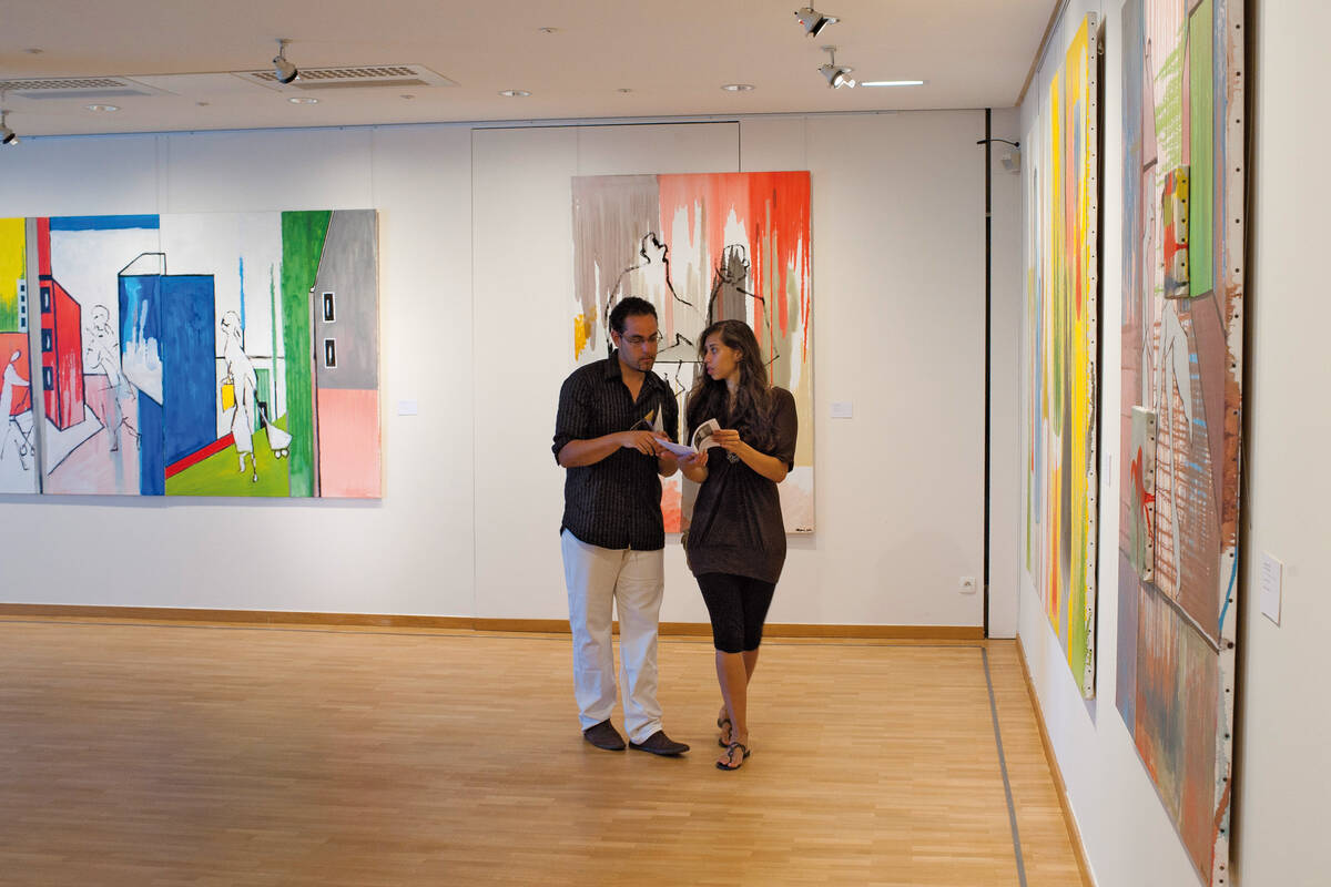Besuch im Musée d'Art moderne in Belfort. Foto: CRT Bourgogne-Franche-Comté.