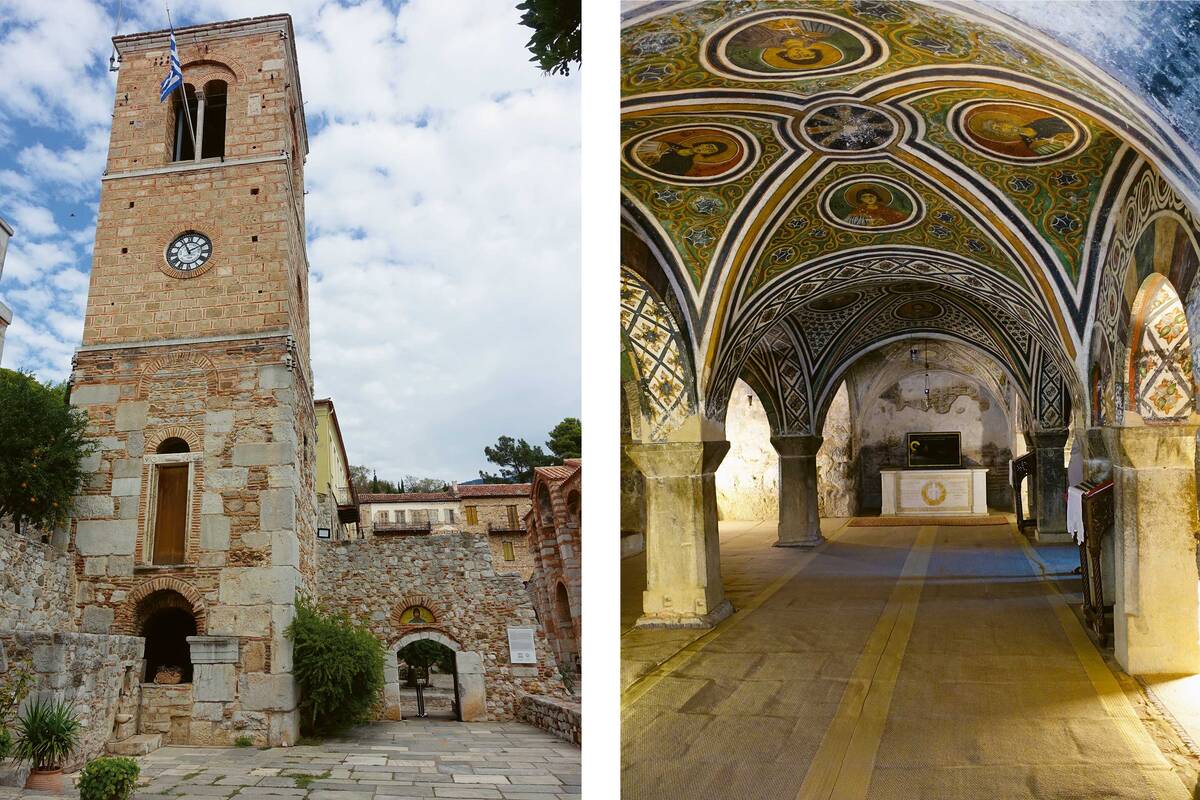 Das Kloster Hosios Lukas ist eines der drei bedeutendsten byzantinischen Klöster in Griechenland.