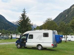 Der gepflegte Camping im Stubaital liegt im Weiler Volderau bei Neustift.