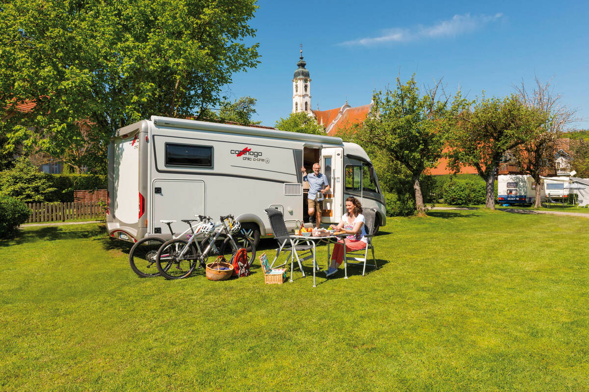 Grâce à son offre unique de campings et aires de service, la région Oberschwaben-Allgäu est un petit paradis pour les fans de camping-car.