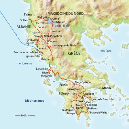Route : L’Albanie et la Grèce