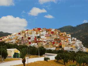 Moulay Idriss du Zerhoun – probablement la plus ancienne ville du Maroc.
