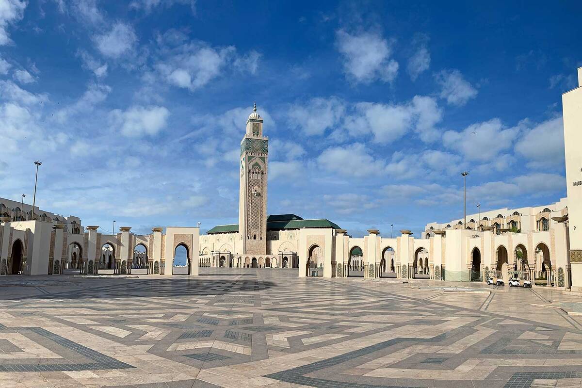 Moschee Hassan II: Casablancas Meisterwerk mit beeindruckender Architektur am Atlantik.