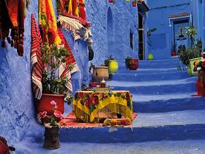 Située dans la région montagneuse du Rif au Maroc, Chefchaouen est connue mondialement pour sa médina aux façades bleues.