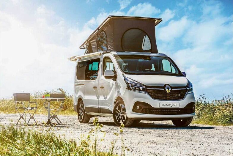 Das Basisfahrzeug für den Van ist ein Renault Trafic.