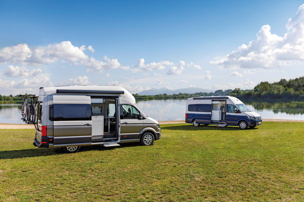 Der Grand California 600 ist das Modell, das auch für Familien infrage kommt.