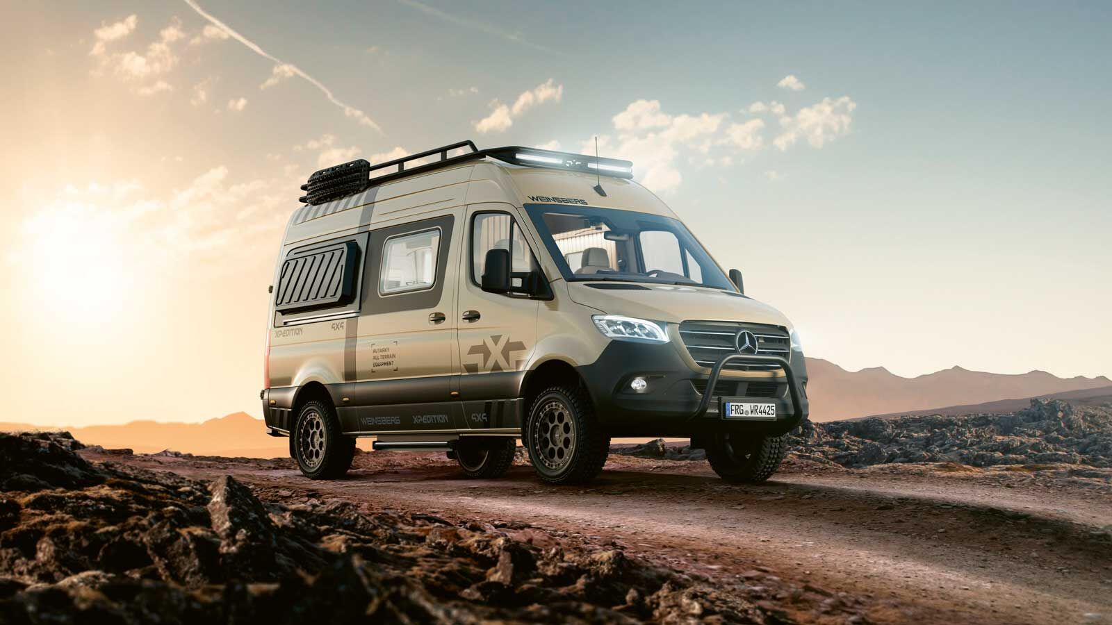 Weinsberg greift mit dem X-Pedition das bereits in der Vergangenheit gepflegte Offroad-Thema wieder auf.