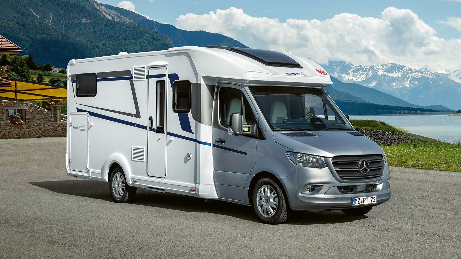 Eura Mobil auf Basis des Mercedes Sprinter.